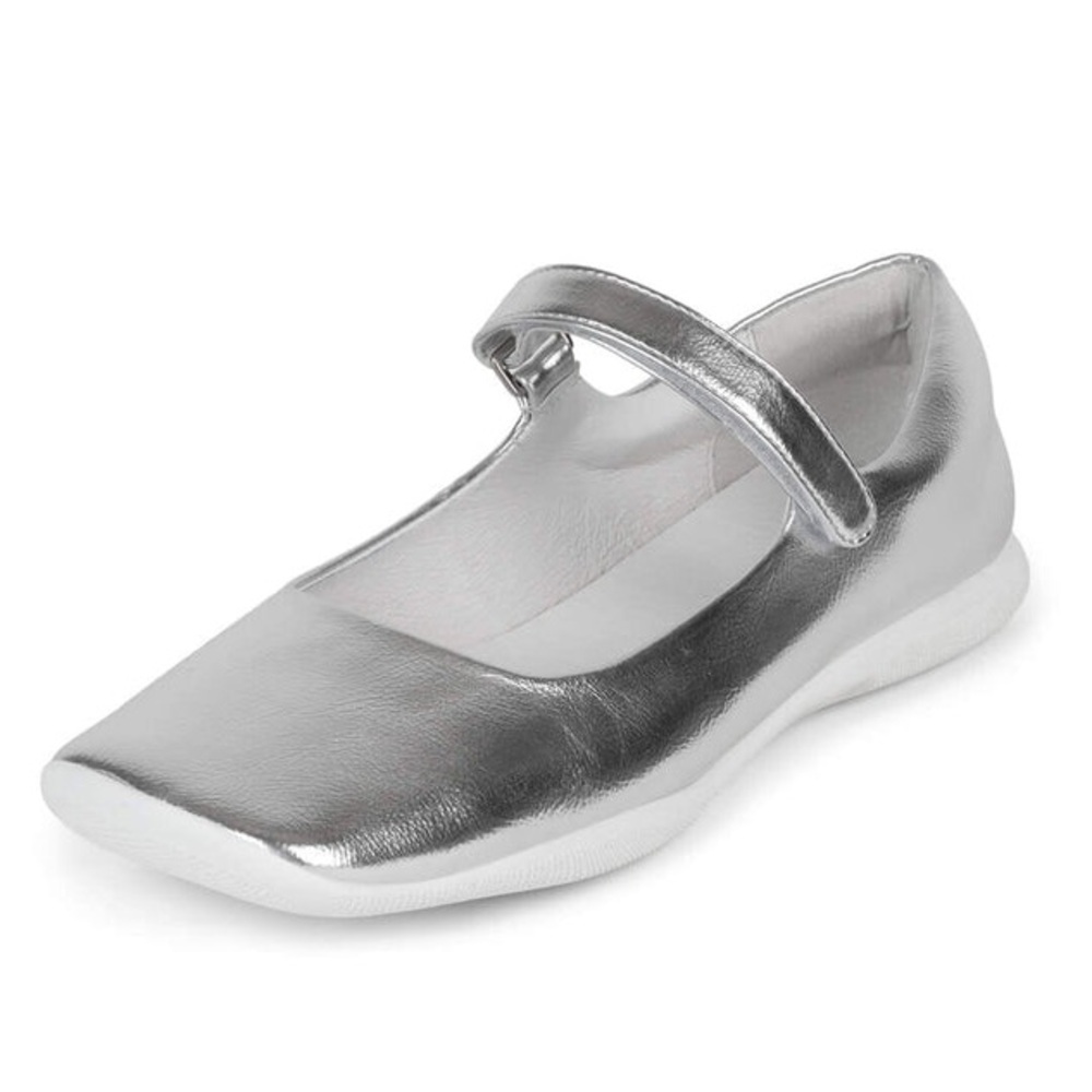 Price Firm - JEFFREY CAMPBELL Leather Mary Jane Flats